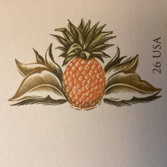 50 blank Stamped PINEAPPLE 2007 Post Cards - Picture 2 of 6